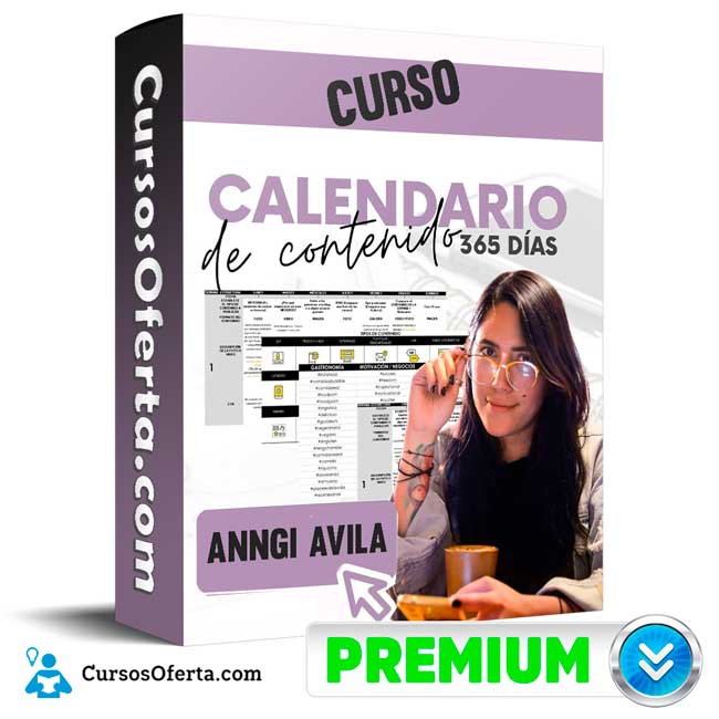 Curso Calendario de Contenidos 365 Días – Anngi Avila