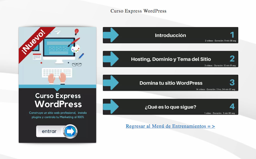 Curso Express WordPress – Carlos Cerezo Curso Express WordPress – Carlos Cerezo