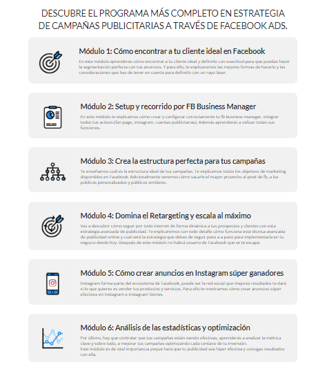 Curso Facebook Ads Mastery Ambition Academy cursosengrupoorg Curso Facebook Ads Mastery Ambition Academy