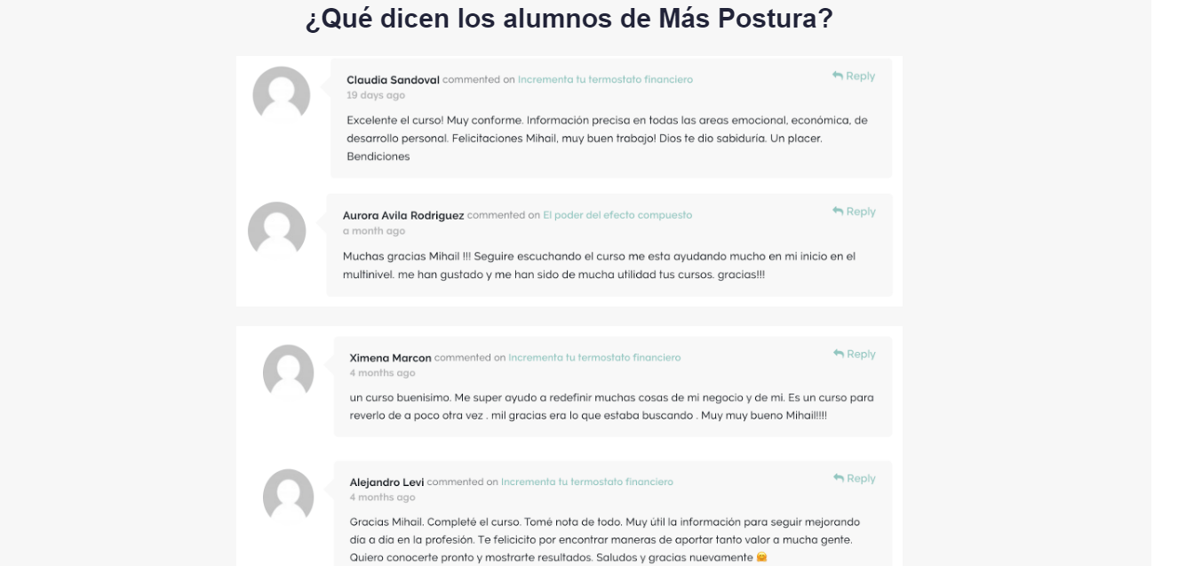 Curso Más Postura 2 0 Mihail Millet