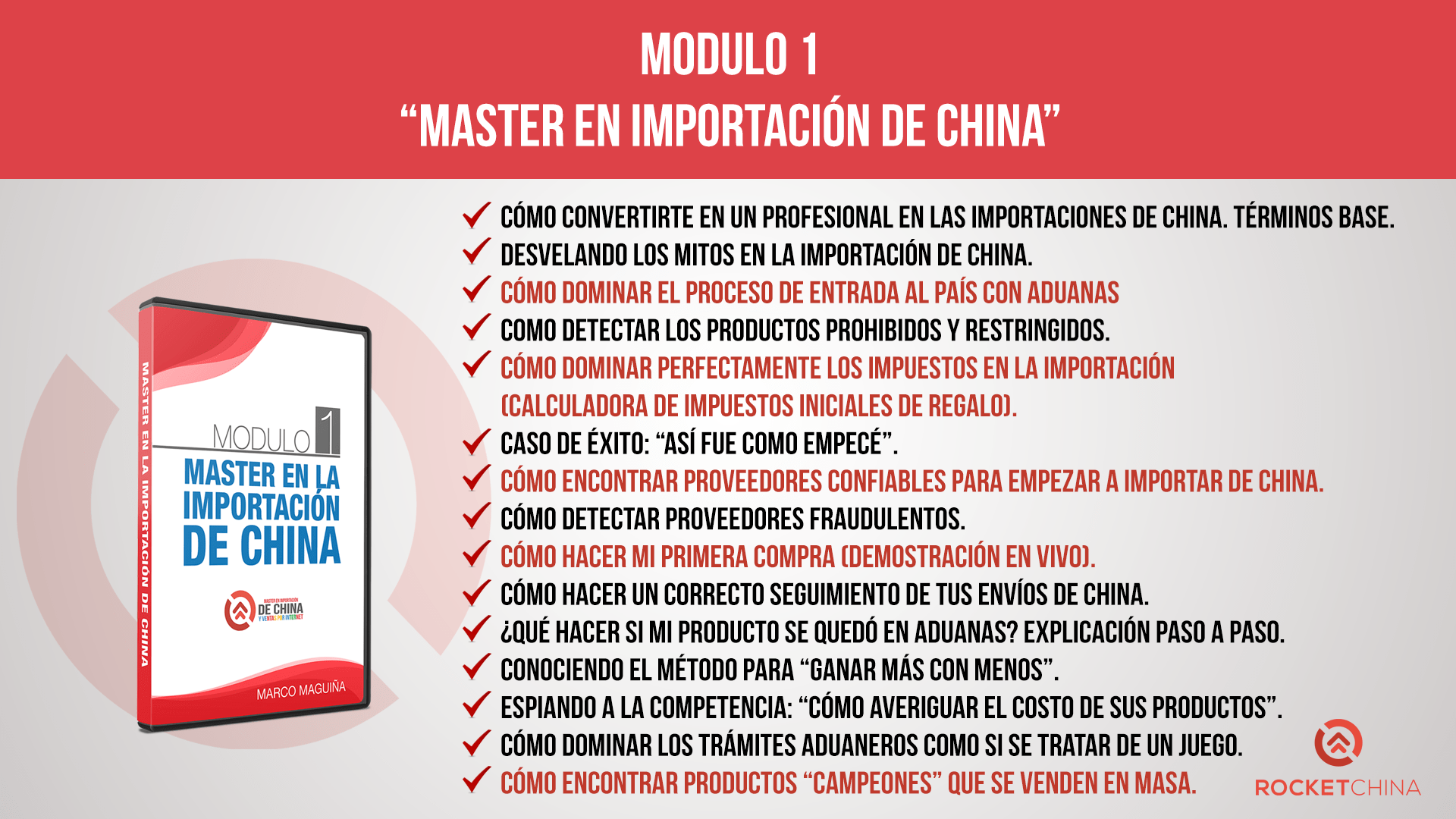 Curso Master en la Importación de China Marco Maguiña cursosengrupoorg contenido 1 2 Curso Master en la Importación de China Marco Maguiña