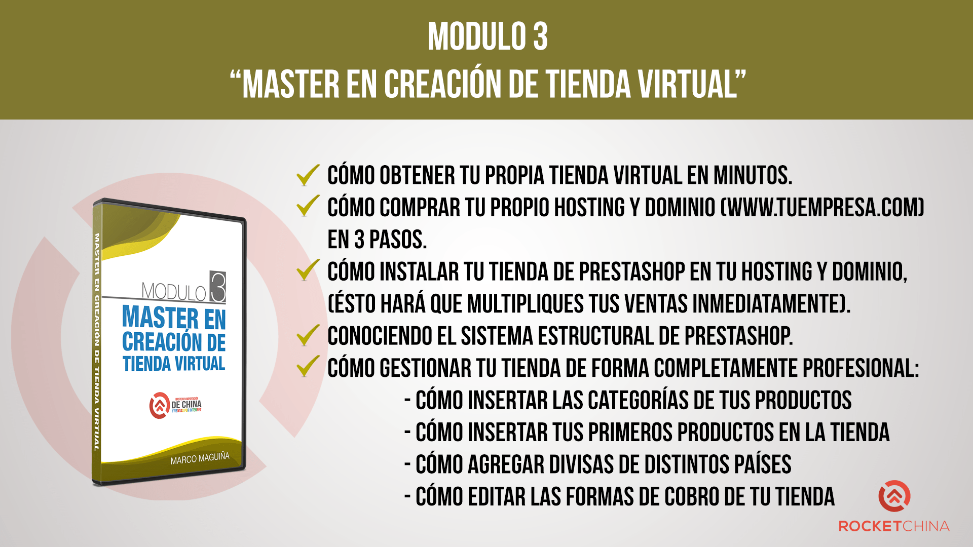 Curso Master en la Importación de China Marco Maguiña cursosengrupoorg contenido 5 1 Curso Master en la Importación de China Marco Maguiña