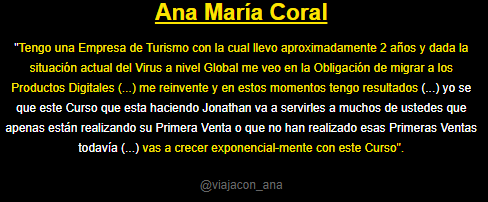 comentario 2 1 Curso Primera Venta con Marketing de Afiliados Jonathan Rengifo