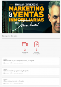 Programa Certificado De Marketing y Ventas Inmobiliarias online Programa Certificado De Marketing y Ventas Inmobiliarias online