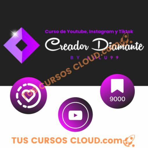 Creador Diamante (Curso de Youtube, Instagram y Tiktok) – Lulu99 1 Creador Diamante (Curso de Youtube, Instagram y Tiktok) – Lulu99 creador diamante curso de youtube instagram y tiktok lulu99 6894f15af2228
